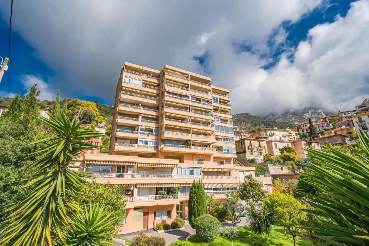 Apartament Monaco Border, Sea View, Terrace, Free Parking Beausoleil Zewnętrze zdjęcie